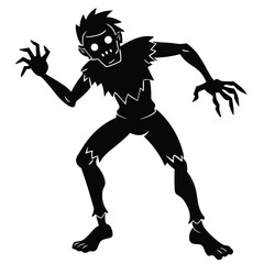 Black Silhouette Image Prompts Vector Design