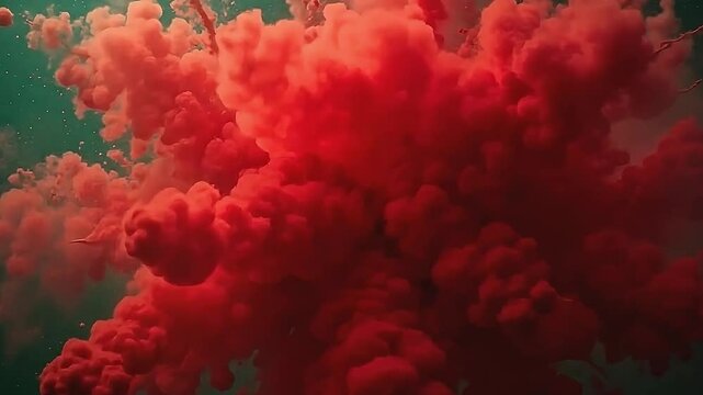 ampere twisting obnubilate of burst marxist pigment stage drift softly complete ampere lively greenish background, melting organic smasher with volatile sight energy.