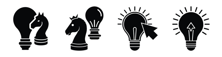 Illuminated Innovation Lightbulb Graphics Pack