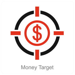 Obraz premium Money Target 