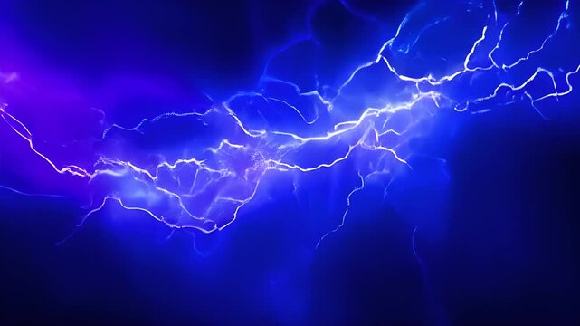 An abstract thunder texture background. Lightning effect