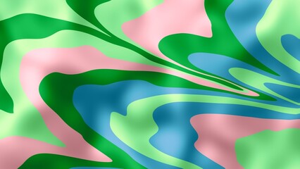abstract colorful background green 4k