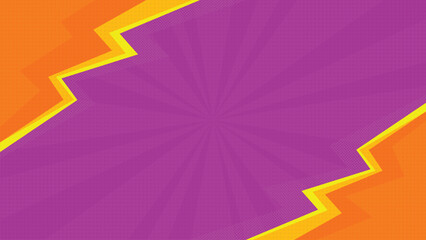 comic background colorful cartoon playful pop art style 