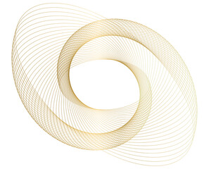 Tech, Interior, Fashion, and Textile Design, Jewelry Background. Dynamic Geometric Shape with Flowing Lines. Abstract Gradient Wireframe Loop. Futuristic Digital Art for Branding,  Modern Aesthetic
