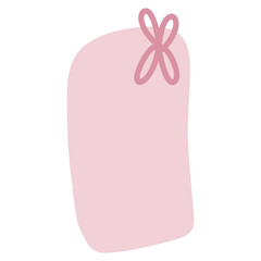 pink square decorative