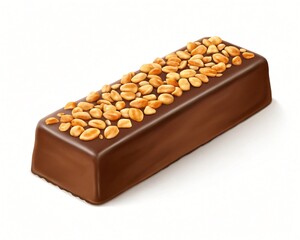 Delicious Chocolate Peanut Bar Sweet Treat Confectionery Snack Food Gourmet Candy