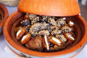food north africa morocco egypt couscous tajine with chicken and vegetables