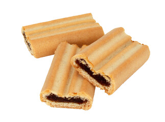 Fig rolls / Transparent background
