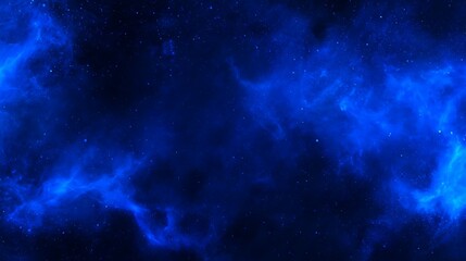 Nebula and stars in deep space