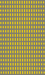 background yellow and grey, grid, warp, columns. eps8