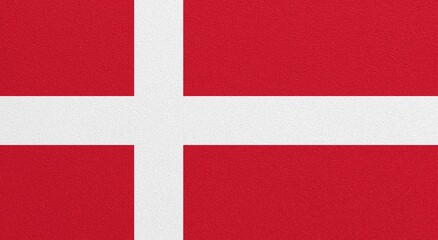 Flag of Denmark on abstract background