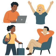 Modern and professional vector logo design for technology freelancers, featuring abstract digital symbols, clean typography, and futuristic elements. Ideal for freelance developers, tech startups, onl