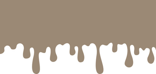 melted chocolate dripping