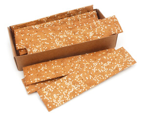 Sesame seed crackers