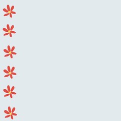 red flowers background