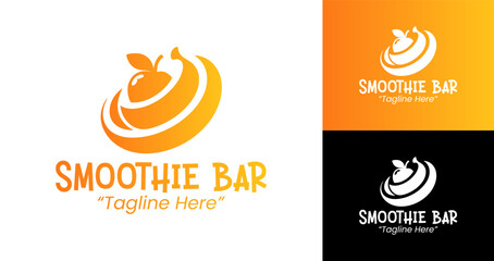 Modern and Professional Smoothie Bar Logo Designs for Branding and Identity