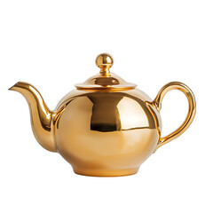 Golden teapot