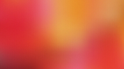 Red burnt orange amber yellow gold abstract background. Color gradient ombre blend blur flow fluid. Noise grain mesh. Bright light fire hot glitter neon glow. Line wave design.