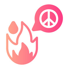 arson gradient icon