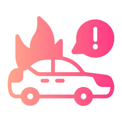 arson gradient icon