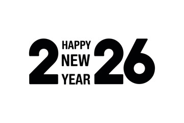 Happy new year 2026 celebration festive holiday