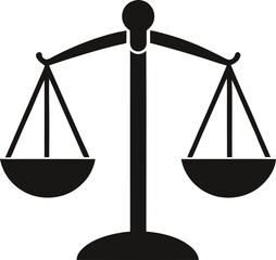 Scales of Justice Symbol of Balance, Equality, and Law