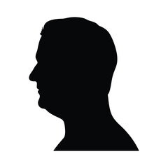 man silhouette, people silhouette, human shadow, standing silhouette