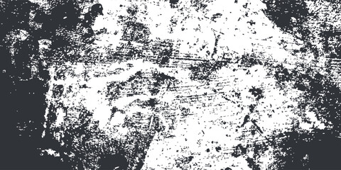Modern black and white grunge. Distress overlay texture. Abstract surface dust and rough dirty wall abstract simple