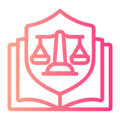 education gradient icon