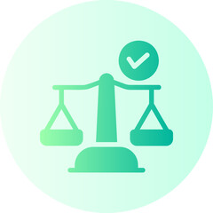 law gradient icon