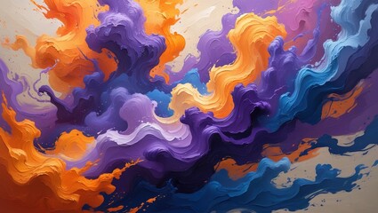 abstract colorful background with bubbles