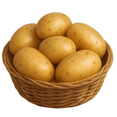 Potato in Basket