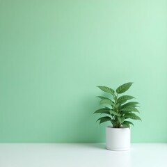 green plant in the interior