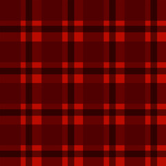 Fabric pattern, red checkered pattern, gift wrapping paper , seamless pattern 