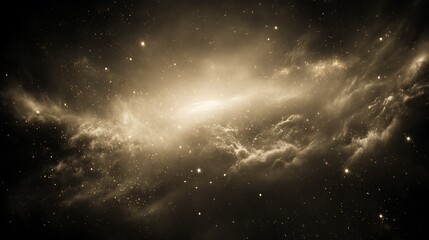 Galactic golden dust and luminous nebulae