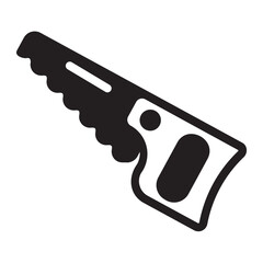 saw glyph icon