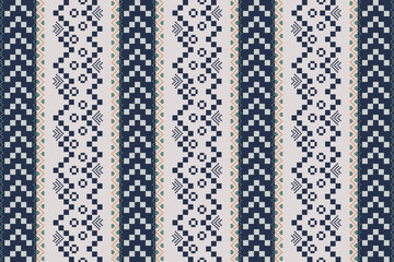 Navajo tribal vector seamless pattern. Native American ornament. Ethnic South Western decor style. Boho geometric ornament. Vector seamless pattern. Mexican blanket, rug. Woven carpet illustration.