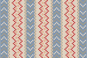 Navajo tribal vector seamless pattern. Native American ornament. Ethnic South Western decor style. Boho geometric ornament. Vector seamless pattern. Mexican blanket, rug. Woven carpet illustration.	