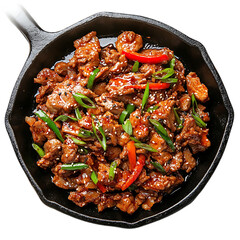 Korean spicy stir-fried