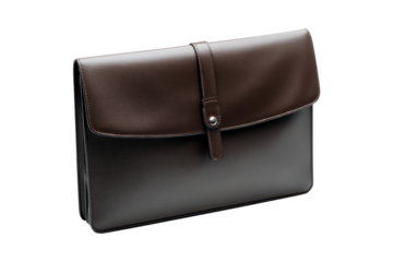 Fashionable leather envelope bag