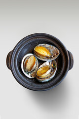 한국 음식, 제주도, 전복구이, 전복 버터구이, 화로