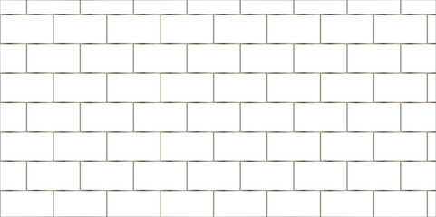 White brick wall background. pavement tiles architecture construction stone block brick wallpaper. seamless building cement concrete wall grunge background.	
