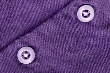 Shirt buttons closeup