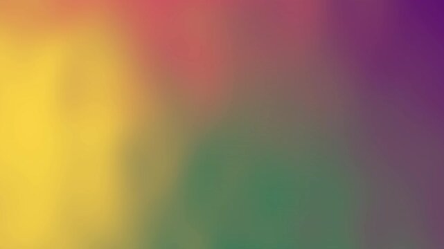 Abstrakcyjny gradient kolorystyczny: ż&oacute;łty, r&oacute;żowy, fioletowy, zielony