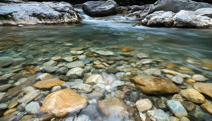 Obraz premium Gulf of Finland, coastal view. Beach landscape photo featuring green sedge