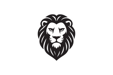 Laon head silhouette on white background.01