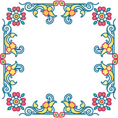 seamless vector pattern in geometric ornamental style