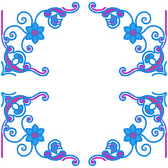 seamless vector pattern in geometric ornamental style