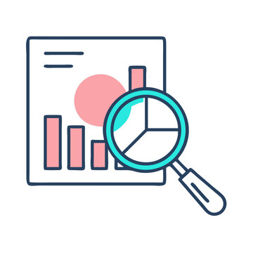 Data Analytics Vector Icon Set  Line , Chart, graph, analysis, report, growth, trend, statistics, pie chart, bar graph, line graph, scatter plot, dashboard, infographic icons, vector
