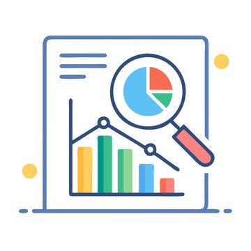 Data Analytics Vector Icon Set  Line , Chart, graph, analysis, report, growth, trend, statistics, pie chart, bar graph, line graph, scatter plot, dashboard, infographic icons, vector